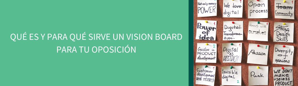 vision board para tu oposición